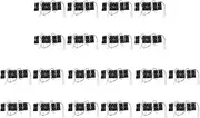 Binxind 100 Pcs 2 x 1.5V AA Battery Holder Case Box Black W Wire Leads