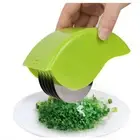 Vegetable Meat Herbs Potato Roller Mincer Cutter Slicer Chopper 6 Wheel Blades