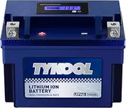 TYKOOL YTZ14S/YTZ12S High Performance Lithium LiFePO4 Motorcycle Battery,12V 6Ah,360CCA, Digital Readout, Built in BMS, Compatible for Large-displacement BMW,Hongda,KTM,Suzuki Motorcycles