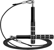 Jump Ropes for Fitness,Steel Wire Exercise Jump Cabl Fitness Cord | Ergonomic Workout Gear Metal Gym Jumping Cord for Women Men