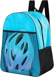 [Vibhgtf] Skater Backpack for Kids, Skate Storage Backpack: Comfortable, Portable, Waterproof and with Compartments, Multifunctional Sports Backpack for Knee Pads.