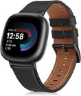 For Fitbit Versa 3 / Fitbit Sense Genuine Leather Band Replace Strap Wristband