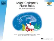 More Christmas Piano Solos Prestaff Hal Leonard Student Library Book CD Pack