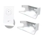 Starlink V2 Router Wall Mount, ABS Wall Mount for StarLink Mesh Router 2 Pack