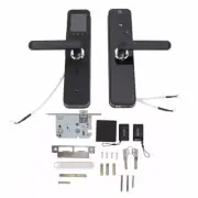 Smart Door Lock Face Recognition Camera FingerPrint Password Security Lock