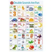 Learning Can Be Fun Double Sounds Are Fun Double Sided Chart
