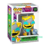 柴寶趣 FUNKO POP 1332 侵略者 ZIM GIR 機器人 僕人 吃披薩 國際貼 限定版 影集 正版 國外版