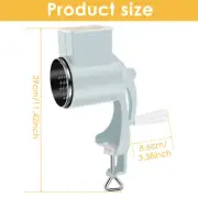 Hand Crank Grain Grinder Rustproof Manual Food Mill with 5 Replaceable qiCRe