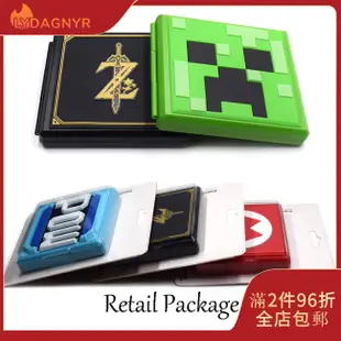 Dagnyr 便攜式遊戲卡存儲盒 Nintend Switch 硬殼盒適用於 Nintend Switch 遊戲 Nin