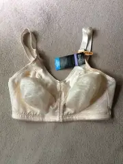 Bali 34DD Beige Classic Support Cool Comfort Soft Cup Bra Style 3372 NWT