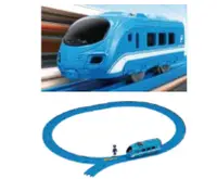 在飛比找樂天市場購物網優惠-《TAKARA TOMY》 PLARAIL鐵道王國 Blue