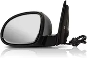 KarParts360 For Volkswagen Tiguan 2009-2016 Door Mirror Driver Side | Power | Heated | w/Signal Light | Paint To Match | Replacement For 5N1 857 507 P 9B9 | VW1320131