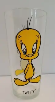 Vtg 1973 Warner Bros Pepsi Collector Series Looney Tune Tweety Bird Glass NEW
