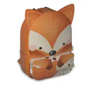 Sassi A4 Junior Cotton Kids/Childrens School Backpack Crunchy The Fox 3+
