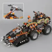 Un-Branded 1320pcs Ninjago Dieselnaut Dragon Truck Building Blocks Toys Gifts