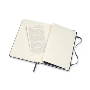 MOLESKINE經典硬殼筆記本/ M型/ 方格/ 藍 eslite誠品