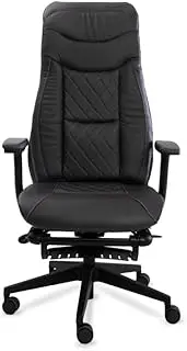 [Chill Chair] Deep Tissue Massage Office Chair – Elegant and Timeless Black Office Chair – Reclining Office Chairs to Boost Comfort & Productivity