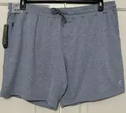 NWT Solaris active size 2XL blue athletic fit aris shorts mens $60