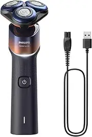 Philips Shaver 5000X Series, Wet and Dry Electric Shaver, Skin Protect Technology, 360 Flexing Head, 1 h Charging/5 min. Quick Charge, P-Cap, Orange, Model X5012/00