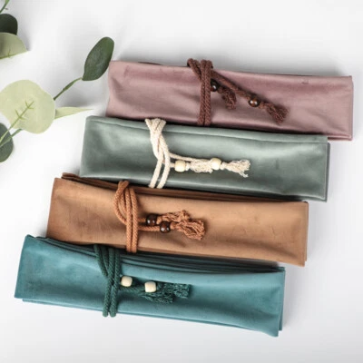 Bamboo Flute Protective Cover Shakuhachi Xiao Plush Portable Storage Case