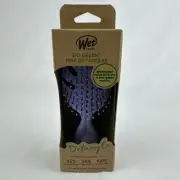 Wet Brush Go Green Mini Detangler Hair Care Detangling Small - New - Purple