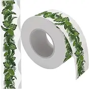 Sewroro Leaves Border Sticker Reversible Removable for Classroom Office Blackboard Decor