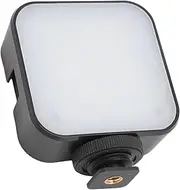 LED Video Light, Small Camera Light, Battery Powered, Portable Photography Lighting, for Vlogging, Video Conference
