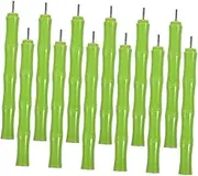 BELLIFFY 12pcs Paper Quilling Tools Slotted Kit Bamboo Shaped Rolling Curling Quilling Needle Pen Cardmaking Project Tools Paper Flowers