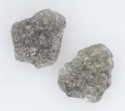 2.78Ct Natural Rough Diamond Grey Colour Raw Uncut Loose Diamond For Jewellery