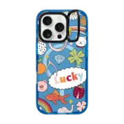 iPhone 16 Pro Impact Ring Stand Case MagSafe Compatible Lucky Charms by Megan McKean