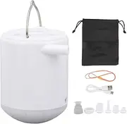 Electric Air Pump Mini Portable 4 in 1 Cordless 2000mAh Battery USB Rechargeable for Pool Floats Air Bed