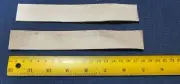 KANGAROO TAIL LEATHER VEG TAN 2 @ 180 x 25mm for fixed angle not Vevor Eze Kimbo