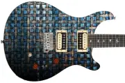 Guitar Skin Axe Wrap Re-skin Vinyl The Tetris Type Nightmare 865
