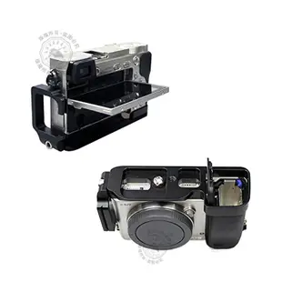 適用Sony A6000 豎拍板 L型快裝板 豎拍板手柄 ILCE-6000 快拆板 鋁合金L型支架 微單手柄相機