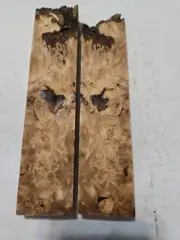 Stabilized Spalted Maple Knife Scales #84