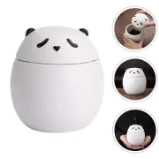 Condiment Containers with Lids Coffee Jar Pot Panda-shaped Candy