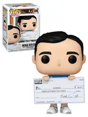 Funko POP! Television The Office #1395 Michael With Check - New, Mint Condition