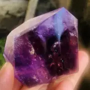 190g Natural Amethyst Geode Mineral Specimen Crystal Quartz Energy Decoration