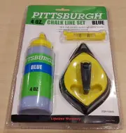 PITTSBURGH 4OZ CHALK LINE SET - BLUE