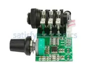TL072 Op Amp High Impedance Pre-amplifier Board Guitar Instrument
