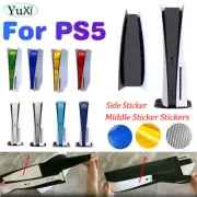 1Set Stickers Middle Side Skin Sticker For PS5 Console Protection Sticker Decal