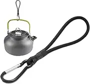 Gungtj Elastic Cord with Carabiner | Camping Elastic Straps with Clips - Outdoor Tent Fastening Gear for Luggage Cargo Tarps RV Hiking Hand Cart