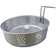 Large Fryer Basket for Pots & Pans + Foldable Handle: Kettle Cooker Replacement