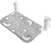 EXAOMBLE Luminous Cat Window Perch No Cord Needed Soft Cozy Cat Hammock for Windowsill