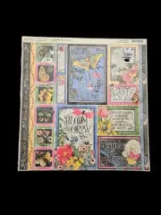 Graphic 45 Paper 12x12 "Flutter" Collection "Exquisite"/Full Pack/New