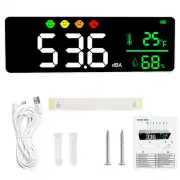 New Digital Sound level meter 30~130db Noise Detector Decibel Meter Wall Mounted