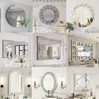 Multi Shaped Glass Wall Mirrors Decor HD Sliver Mirror Gorgeous Accent Mirror