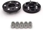 H&R B3065673 DRM-System Wheel Spacer Set 30mm per axle Pattern 5x114,3-Hub 67,1mm-Bolt Size M12x1,5-Kia/Mitsubishi-Black
