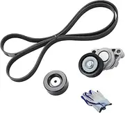 ATPPCCE 90K-38194 (3PCS 38194+36225+K060802) Serpentine Belt Drive Component Kit Fit For