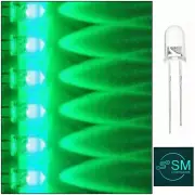5mm 100pcs Green LED Flicker Flame Diodes DIY Candle Light Emitting Diodes